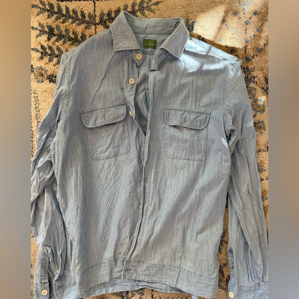 Sid Mashburn Light Blue Casual Shirt